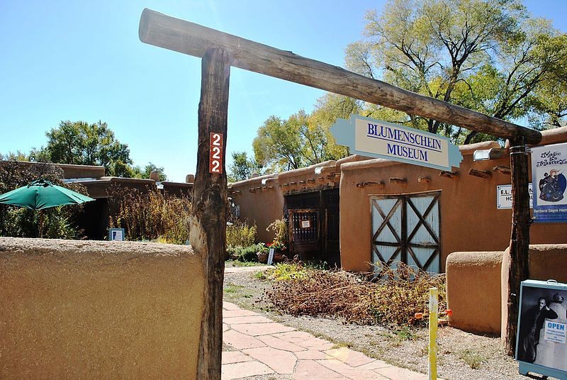 The Spanish Pueblo-style home where Blumenschein produced some of his greatest artwork. 