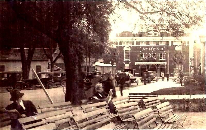Athens during the 1920s (source: Athens Theatre)
