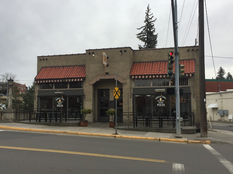 View of Hutchison Studio's western elevation, taken February 11, 2018. 