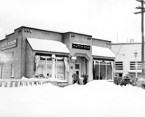 The exterior of Hutchison Studio, taken January 29, 1937, by R.R. Hutchison. Courtesy WSU Special Collections. http://content.libraries.wsu.edu/cdm/singleitem/collection/hutchison/id/9/rec/1