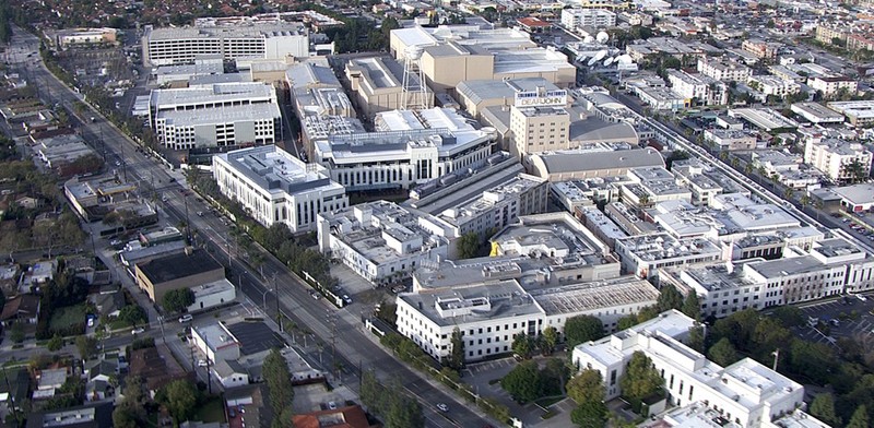 An aerial shot of the studios today from Sony's website.