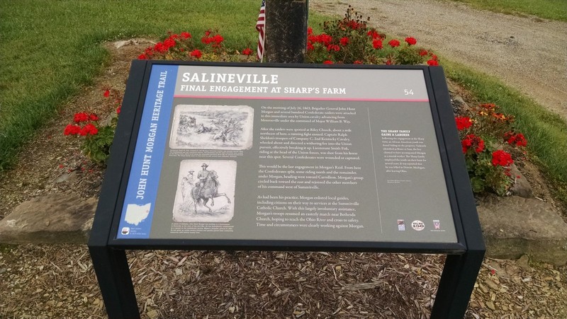 Detailed Marker created by the Ohio Historical Society