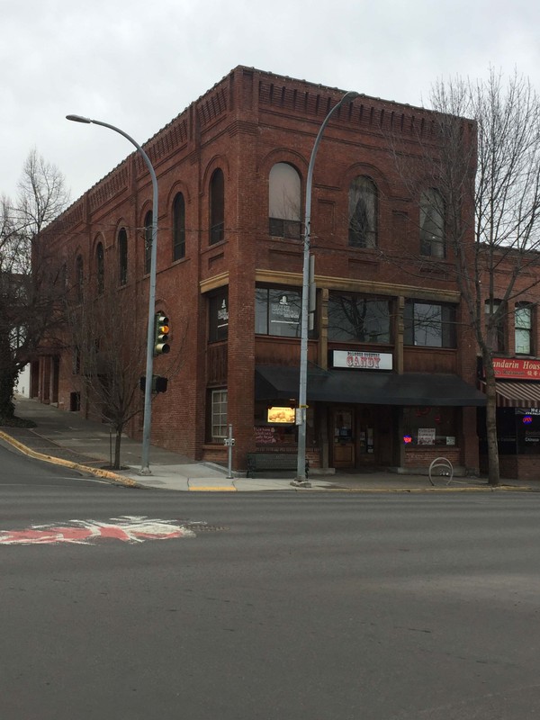 View of the Mason Building, taken February 2018.