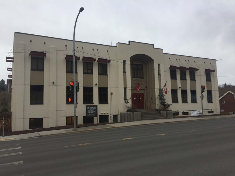 View of the Armory building, taken February 2018.