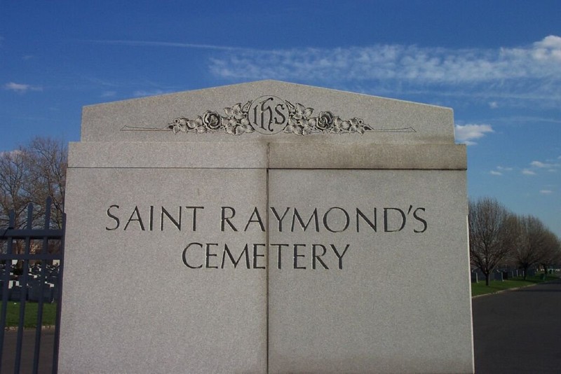 St. Raymond's New Cemetery is the final resting place to over half a million people. It is believed that this cemetery was chosen because it was inexpensive, but also provides isolated rest for the embattled singer. 