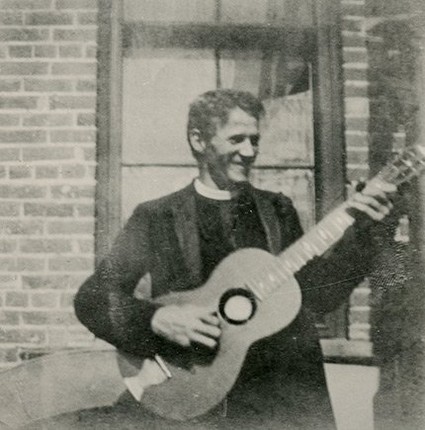 Father Gerrer as a young man (image from MGMOA)