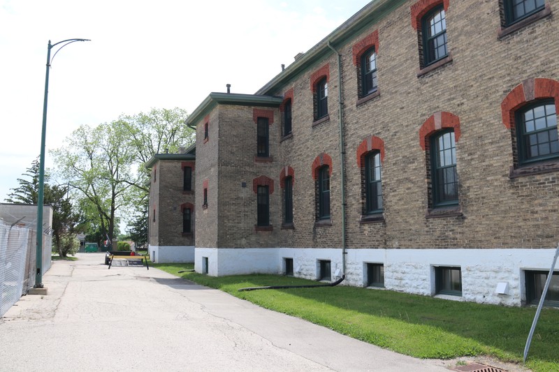 Side of East Wing Wolseley Barracks