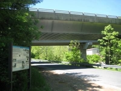 A view of the new Sykesville Bypass Bridge.