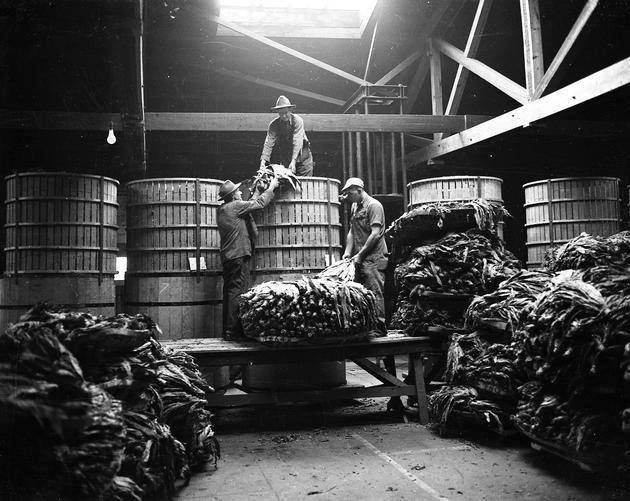 Inside the Huntington Tobacco Warehouse