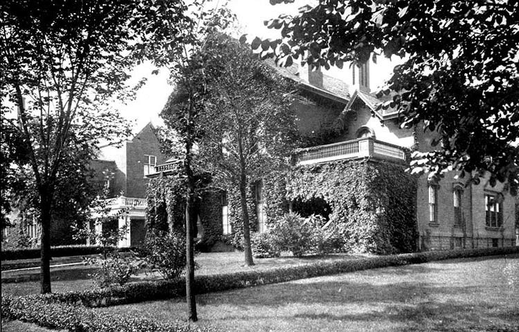 The Milburn Residence, where President McKinley died on September 14, 1901