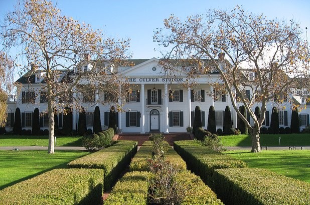 The mansion at Culver Studios today. Photo from The Wrap.