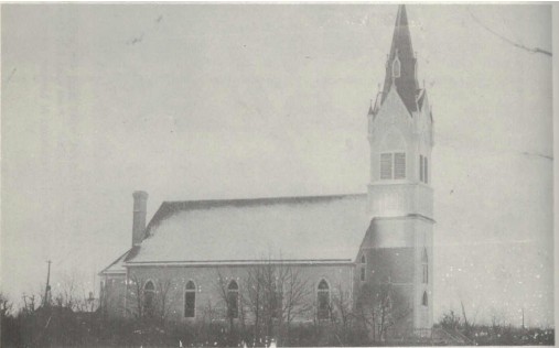 Sacred Heart Church in the late 1890s