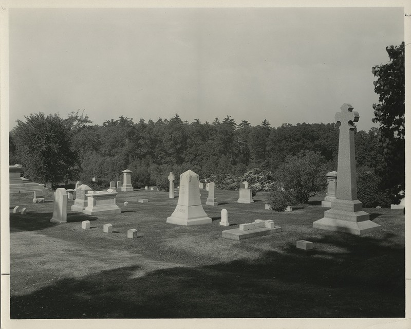 Chapel Cemetery. Photograph by George H. Davis