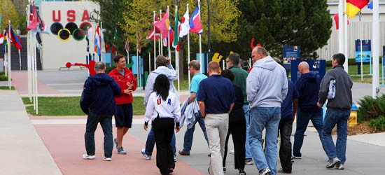 Tours of the training center are available.