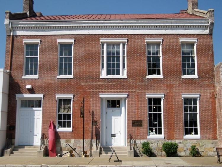 Front of the museum, located in the historic Henry A. Petter Supply Co. building.