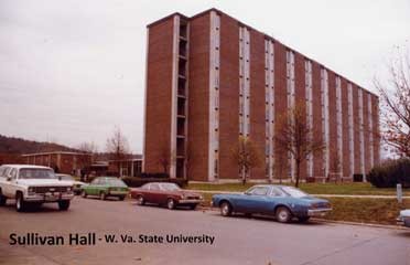 Sullivan Hall shortly after its completion 