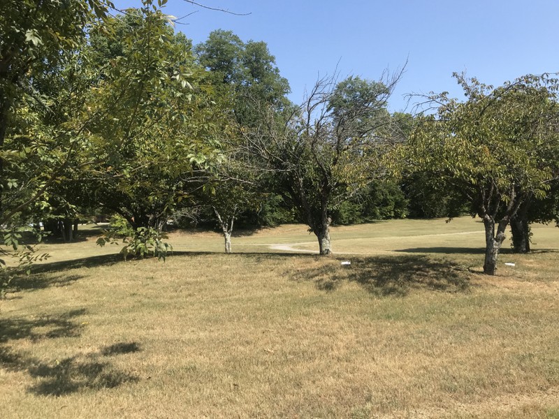 Where the building used to stand