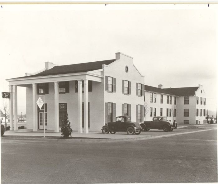 Boulder Dam Hotel, circa 1933.  Source: City of Boulder City, Nevada.