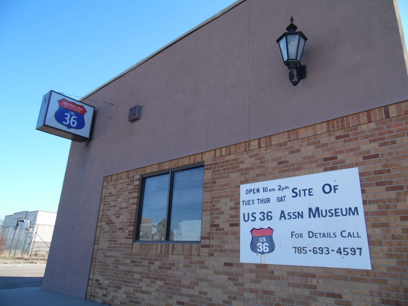 Located in the former bank building on the main street of Norcatur, KS.