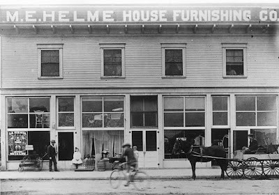 M.E. Helme House Furnishing Co., circa 1907. Source: Orange County Archives.