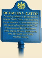 Catto Historical Marker