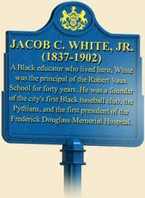 Jacob C. White Jr. Historical Marker