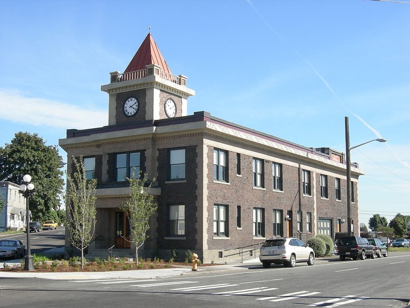 Old Georgetown City Hall in the Southern Half of Seattle 