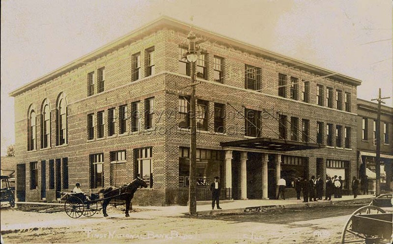 First National Bank, circa 1913-1919