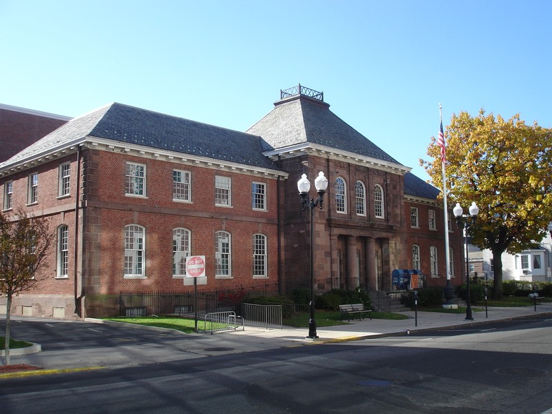 2006 Image of the historic New Brunswick Main Post Office