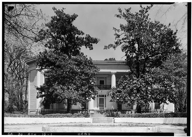 The House as it appeared in 1940 when it was in use as a fraternity house. Photograph was taken by Thomas T. Waterman. 