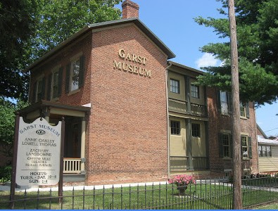 The Garst Museum is operated by the Darke County Historical Society and has grown significantly since acquiring the Garst home in 1946