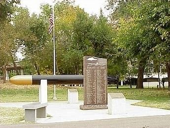 The USS Dorado SS-248 memorial located at Wichita, Veterans Memorial Park.