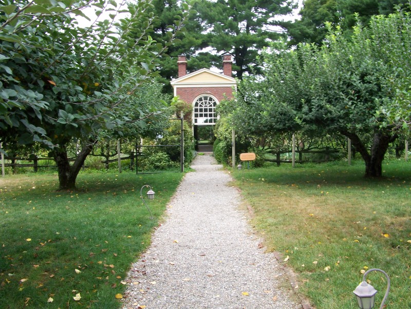 Orangery and Apple Trees