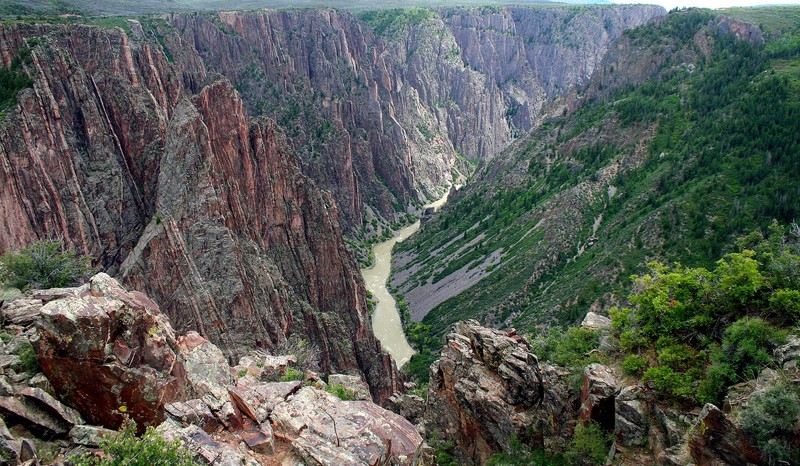 The Black Canyon of the Gunnison River National Park was established in 1999.