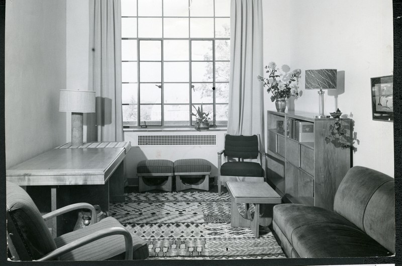 Furniture, Window, Table, Plant