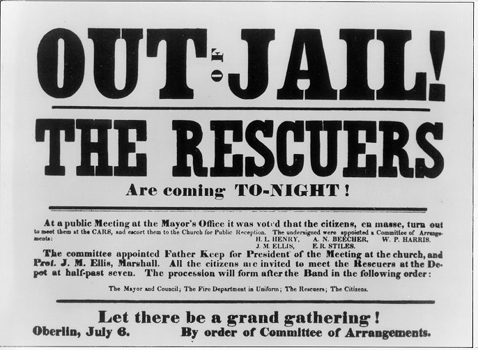 Newspaper editorial calling for a public celebration of the return of those arrested during the Oberlin-Wellington Rescue.