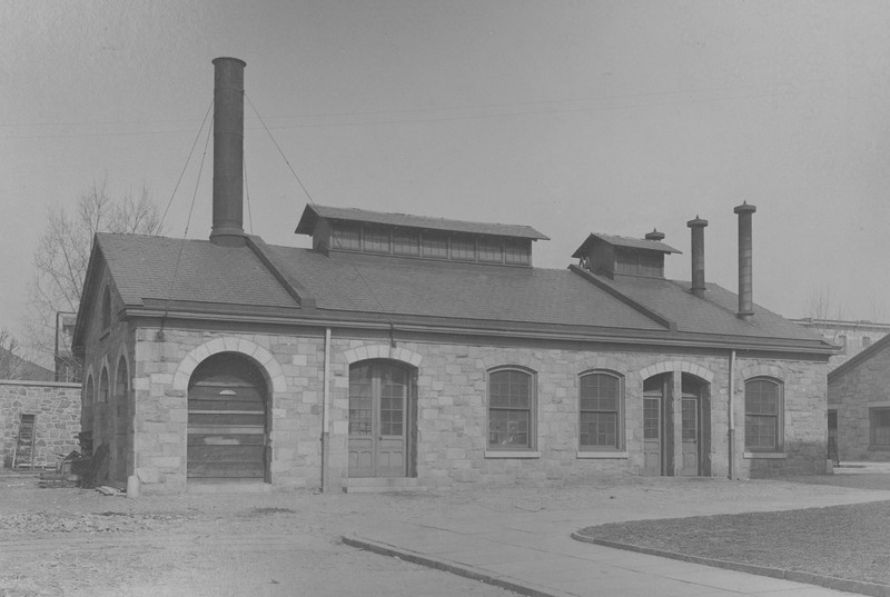 Girard College foundry building, adjacent to main Mechanical School building. 1893.