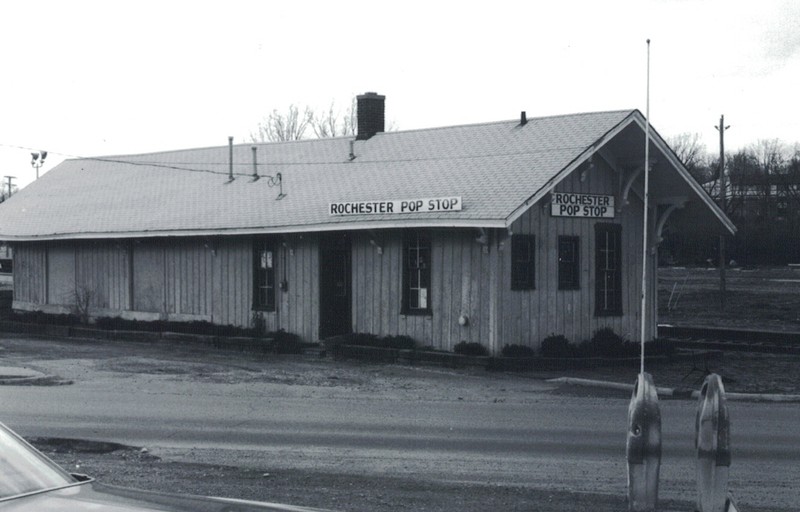 Michigan Central Railroad Depot, west and south elevations, 1978