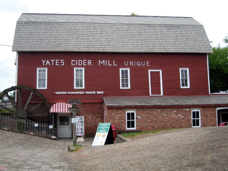 Yates Cider Mill, west elevation, 2020