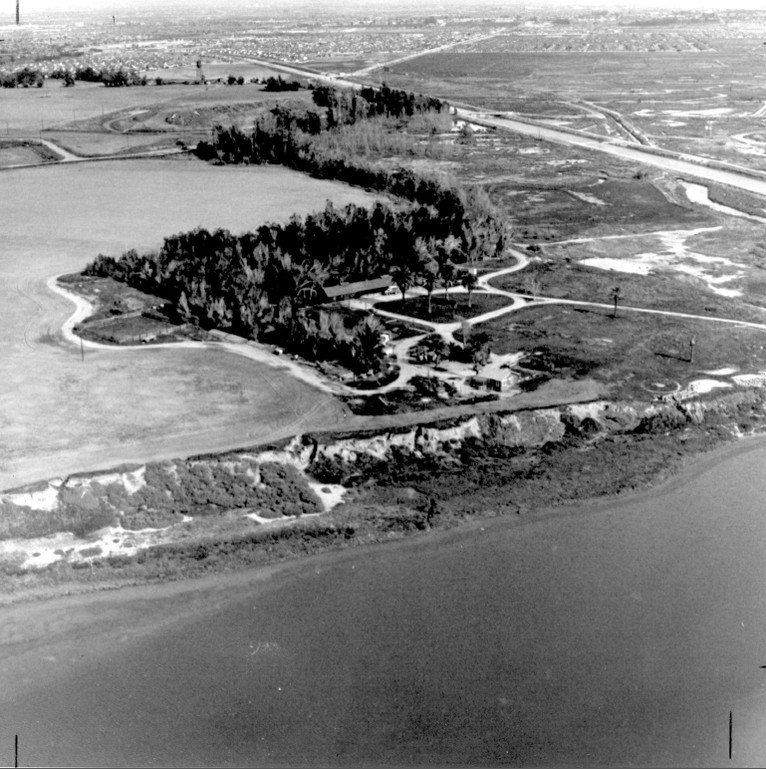 Bolsa Chica Gun Club prior to its demolition, circa 1960s. 