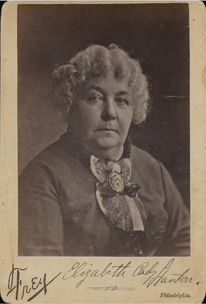 Elizabeth Cady Stanton is credited as one of the women who initiated the women's rights movement in the United States. Some correspondence and papers related to Stanton are in the Museum's archives.