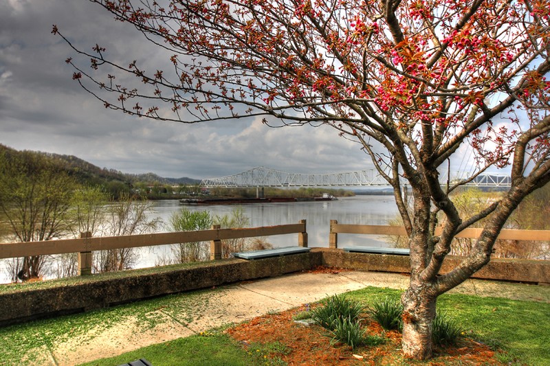 View of the Ohio River 