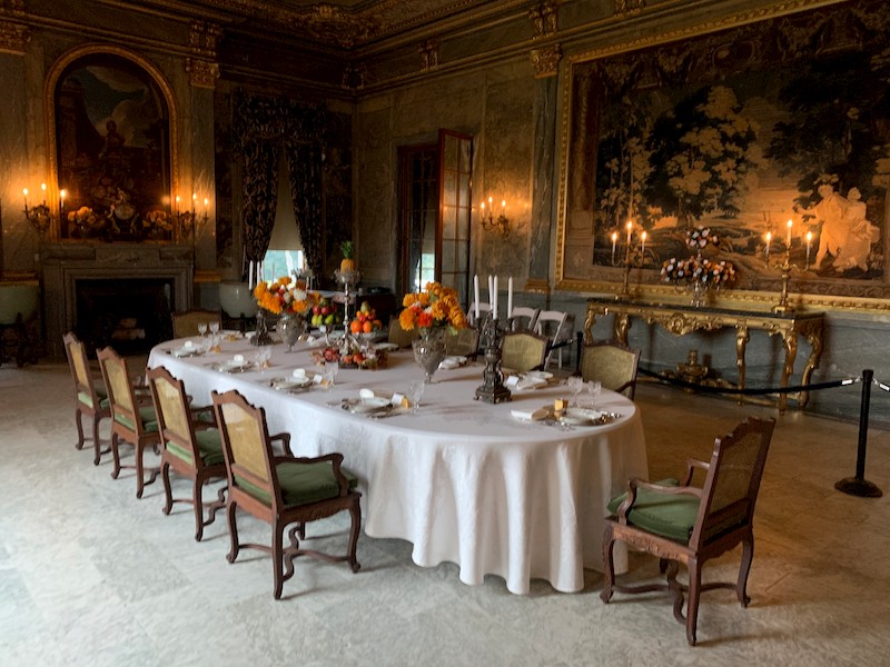 The Dining Room in Mills Mansion