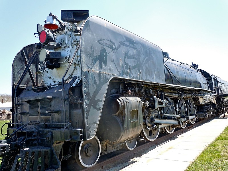 Train, Wheel, Vehicle, Sky
