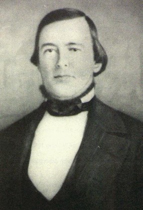 First Mayor of Sacramento, Hardin Bigelow. He received four bullet wounds during the downtown shootout and miraculously survived. Transported to Sacramento, he died there a few months later during a cholera epidemic.