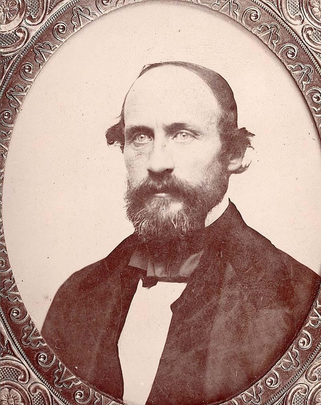 Dr. Charles Robinson, one of the leaders of the Sacramento Settlers Association. Wounded during the shootout, indictments against him were dropped. He later became the first Governor of Kansas (and first governor in U.S. history to be impeached).