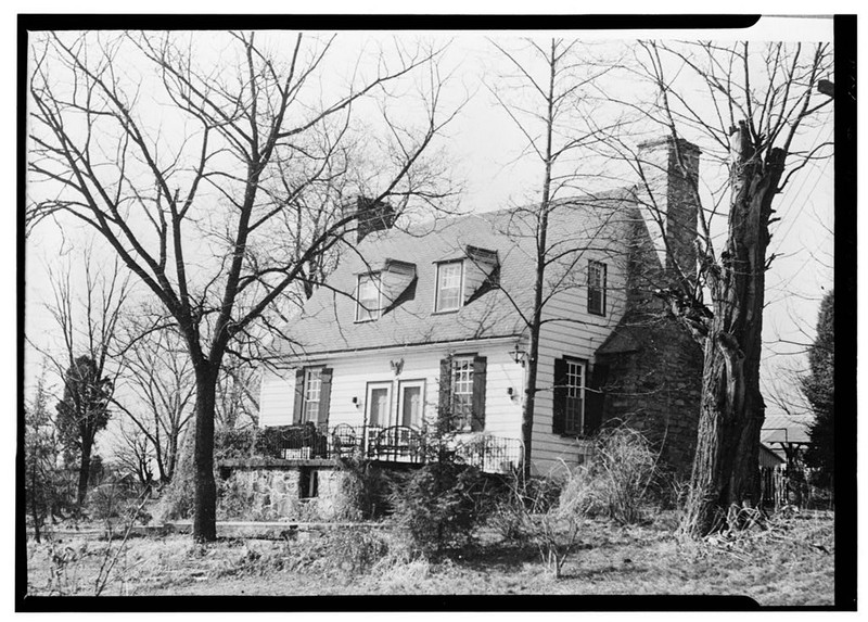 HABS photograph of Colchester Inn in 1959