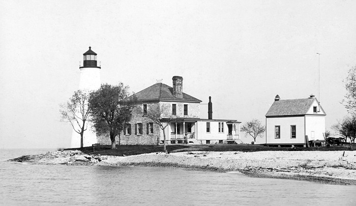 The West Sister Island and Residence in 1904