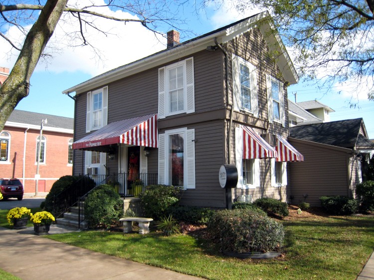 Thomas Jefferson Jones House, west and south elevations, 2013