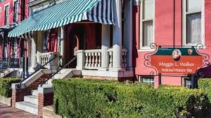 Maggie L. Walker's home that is now a historical site in Richmond, Va